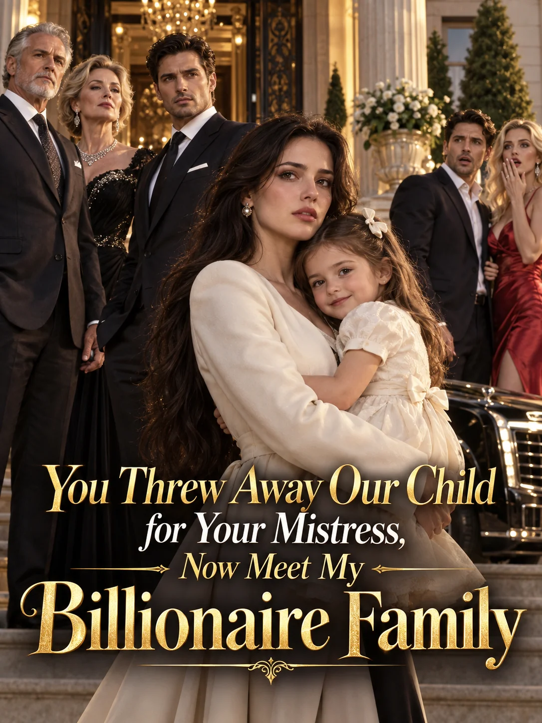 You Threw Away Our Child for Your Mistress, Now Meet My Billionaire Family Novel Cover