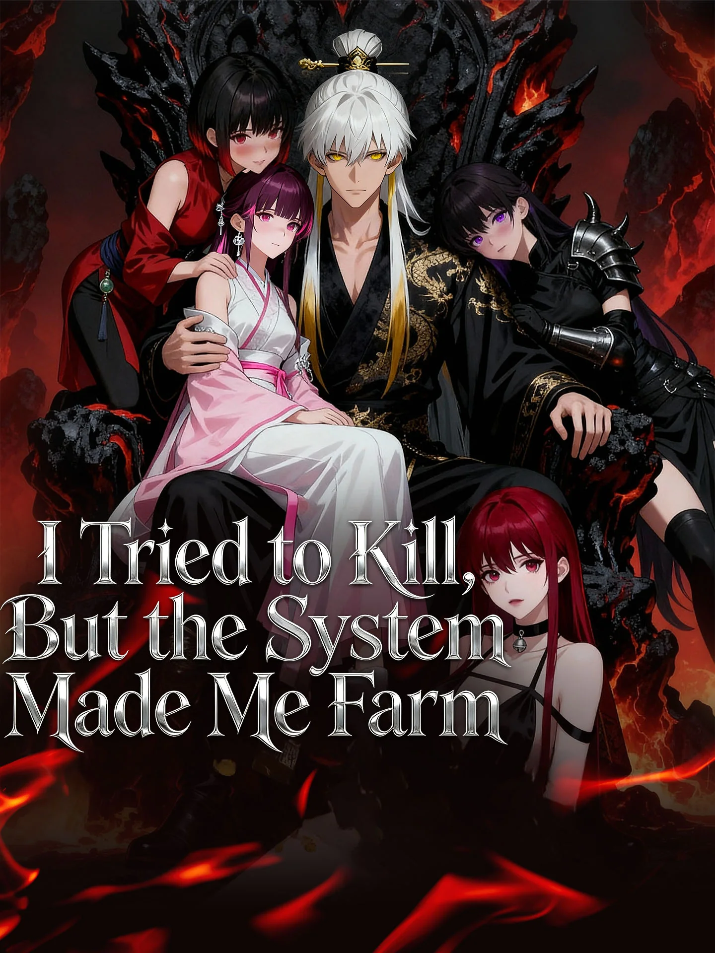 I Tried to Kill, But the System Made Me Farm cover art
