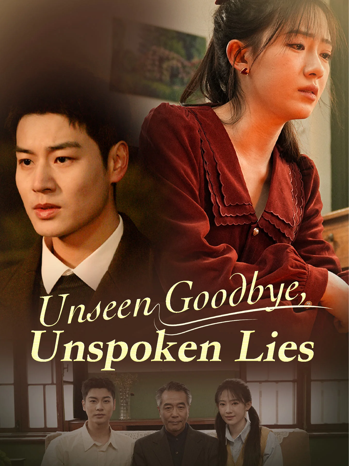 Unseen Goodbye, Unspoken Lies cover art