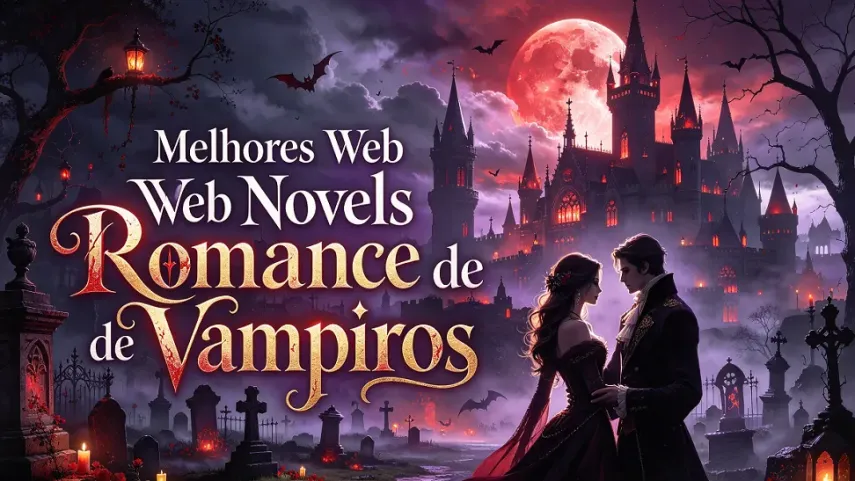 10 Web Novels de Romance de Vampiros com Príncipes Imortais, Paixões Sombrias e Segredos