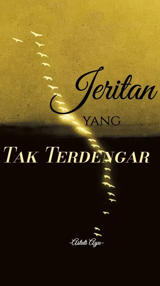 Sampul Novel Jeritan yang Tak Terdengar