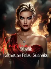 Sampul Novel Karma Dibalik Kematian Palsu Suamiku