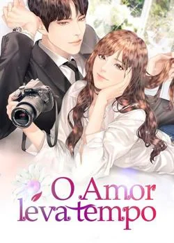 Capa do romance O Amor leva tempo