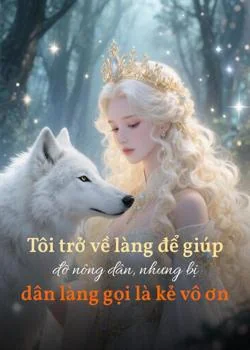 Bìa tiểu thuyết Tôi trở về làng để giúp đỡ nông dân, nhưng bị dân làng gọi là kẻ vô ơn