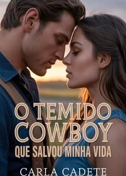 Capa do romance O Temido Cowboy que salvou minha vida