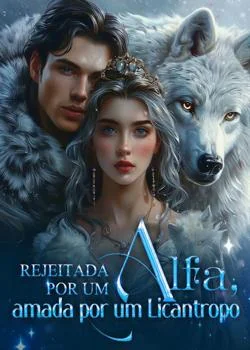Capa do romance Rejeitada por um Alfa, amada por um Licantropo