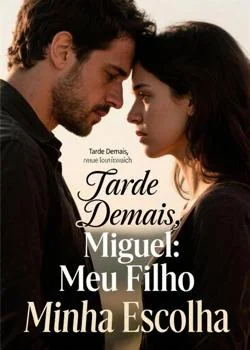 Capa do romance Tarde Demais, Miguel: Meu Filho, Minha Escolha