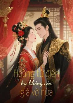 Bìa tiểu thuyết Hoàng tử điện hạ không còn giả vờ nữa
