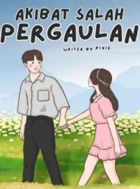Sampul Novel Akibat Salah Pergaulan
