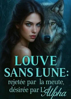 Couverture du roman La Louve sans Lune : rejetée par la meute, désirée par l'Alpha