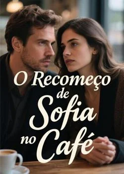 Capa do romance O Recomeço de Sofia no Café