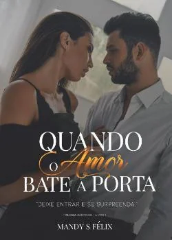 Capa do romance QUANDO O AMOR BATE À PORTA