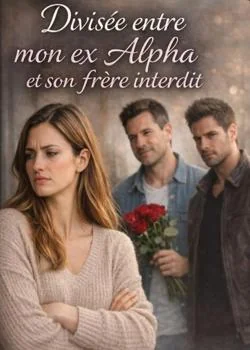 Couverture du roman Divisée entre mon ex Alpha et son frère interdit