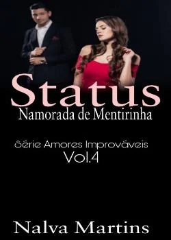 Capa do romance Status: Namorada de Mentirinha