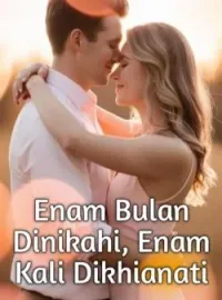 Sampul Novel Enam Bulan Dinikahi, Enam Kali Dikhianati