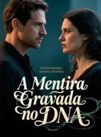Capa do romance A Mentira Gravada no DNA