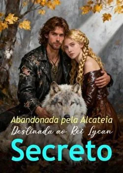 Capa do romance Abandonada pela Alcateia, Destinada ao Rei Lycan Secreto