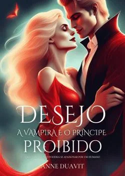 Capa do romance DESEJO PROIBIDO: A VAMPIRA E O PRINCÍPE