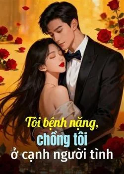 Bìa tiểu thuyết Tôi bệnh nặng, chồng tôi ở cạnh người tình