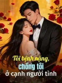 Bìa tiểu thuyết Tôi bệnh nặng, chồng tôi ở cạnh người tình