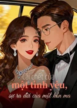 Bìa tiểu thuyết Cái chết của một tình yêu, sự ra đời của một hồn ma