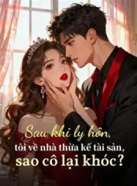 Bìa tiểu thuyết Sau khi ly hôn, tôi về nhà thừa kế tài sản, sao cô lại khóc?