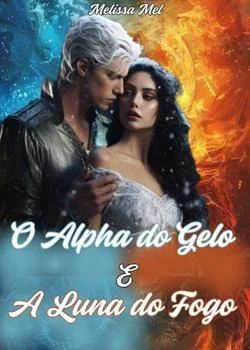 Capa do romance O Alpha do Gelo e A Luna do Fogo