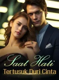 Sampul Novel Saat Hati Tertusuk Duri Cinta