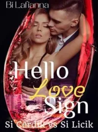 Sampul Novel Hello Love Sign