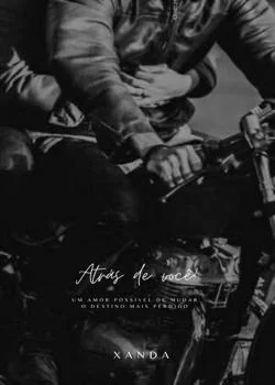Capa do romance Atrás de você!