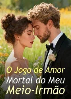 Capa do romance O Jogo de Amor Mortal do Meu Meio-Irmão