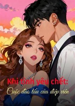 Bìa tiểu thuyết Khi tình yêu chết: Cuộc đào tẩu của điệp viên