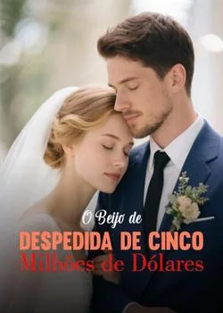 Capa do romance O Beijo de Despedida de Cinco Milhões de Dólares