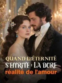 Couverture du roman Quand l'éternité s'effrite : La dure réalité de l'amour