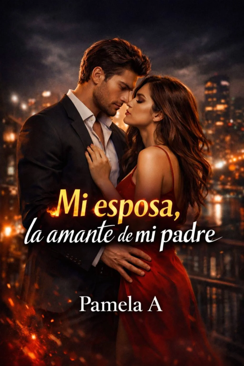 Portada de la novela Mi esposa, la amante de mi padre
