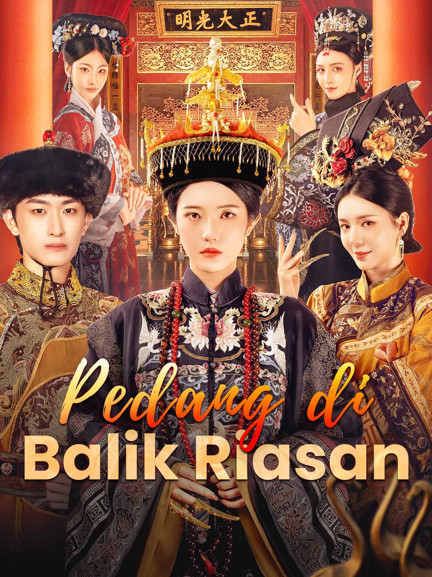 Sampul Pedang di Balik Riasan