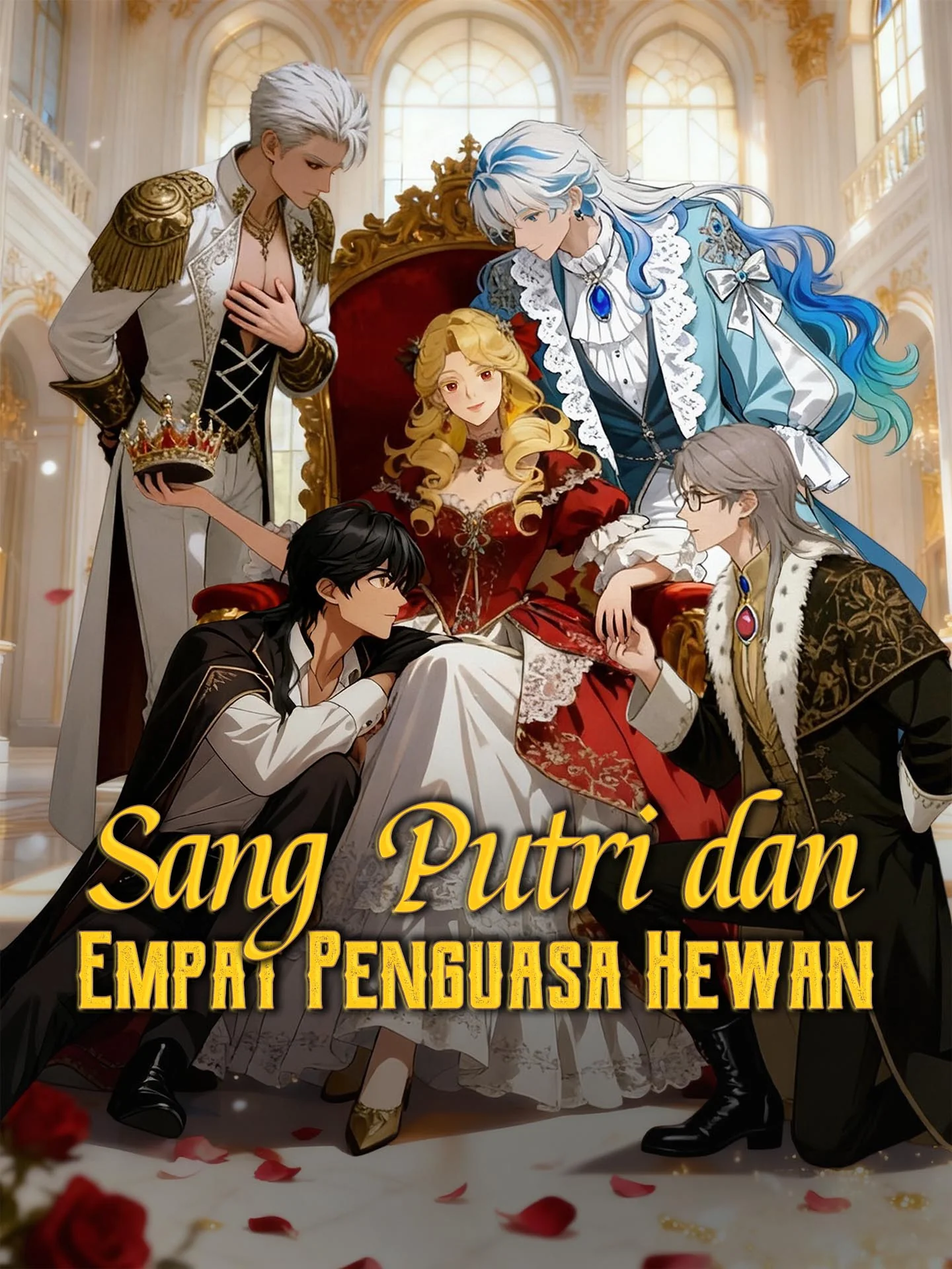 Sampul Sang Putri dan Empat Penguasa Hewan