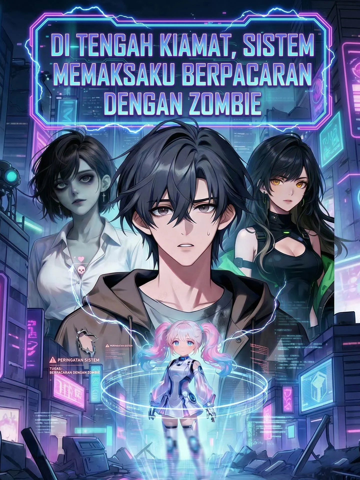 Sampul Di Tengah Kiamat, Sistem Memaksaku Berpacaran dengan Zombie