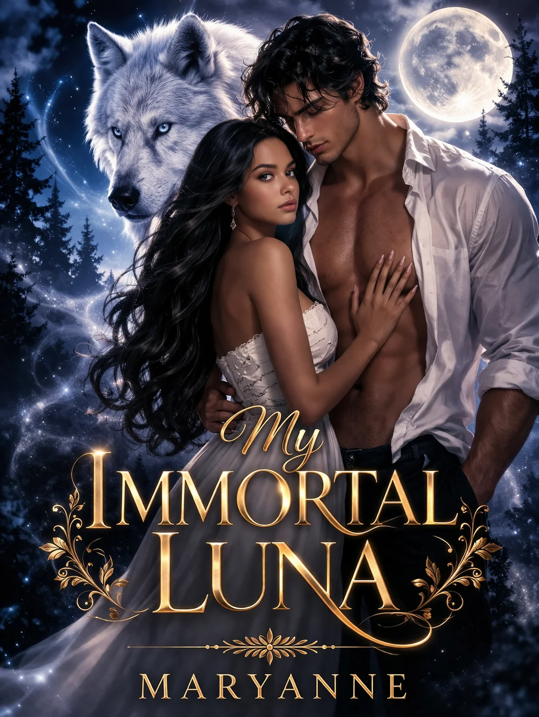 My Immortal Luna Novel Cover