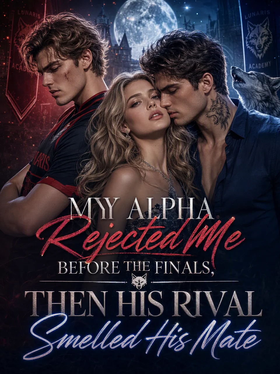 My Alpha Rejected Me Before the Finals, Then His Rival Smelled His Mate Novel Cover