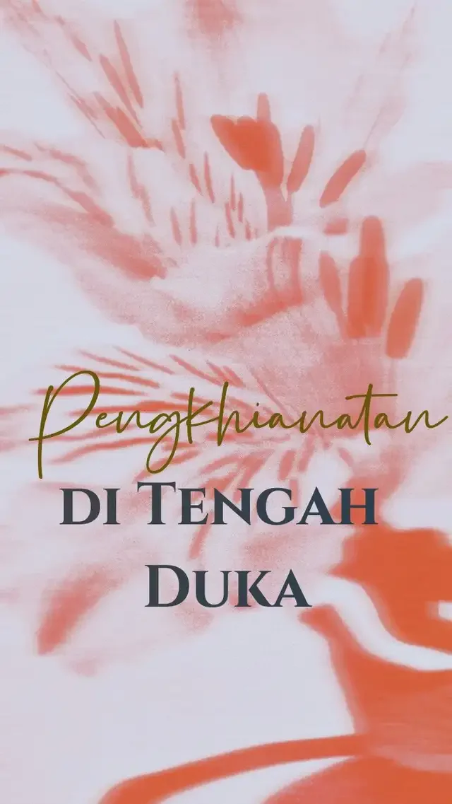 Sampul Novel Pengkhianatan di Tengah Duka