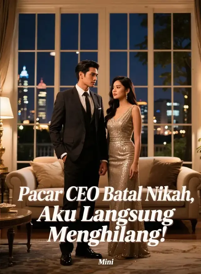 Sampul Novel Pacar CEO Batal Nikah, Aku Langsung Menghilang!