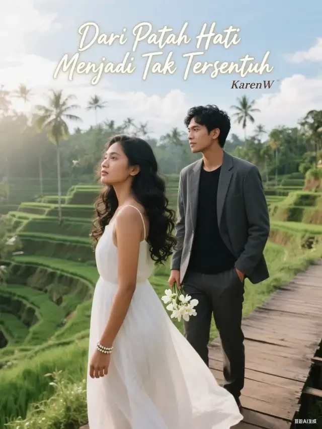 Sampul Novel Dari Patah Hati Menjadi Tak Tersentuh