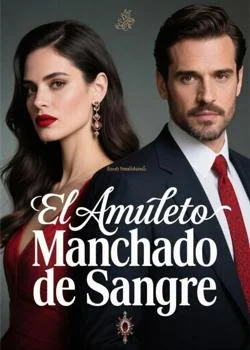 Portada de la novela El Amuleto Manchado de Sangre
