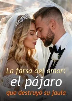 Portada de la novela La farsa del amor: el pájaro que destruyó su jaula