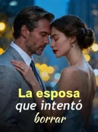 Portada de la novela La esposa que intentó borrar