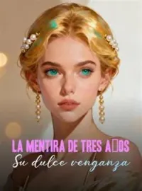 Portada de la novela La mentira de tres años: Su dulce venganza