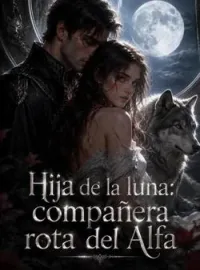 Portada de la novela Hija de la luna: compañera rota del Alfa