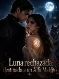 Portada de la novela Luna rechazada: destinada a un Alfa Maldito