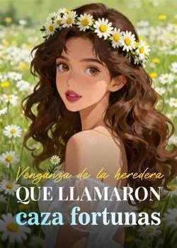 Portada de la novela Venganza de la heredera que llamaron caza fortunas